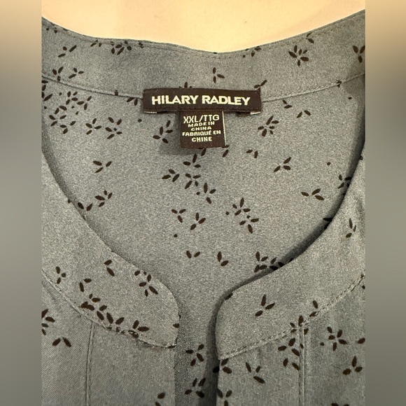 Dark teal blouse - Picture 4 of 5